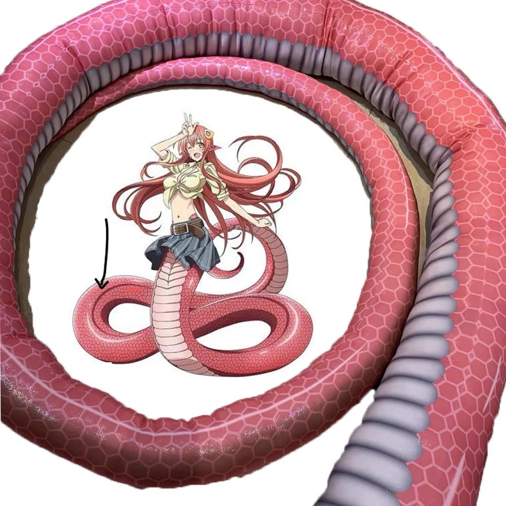 Free Cosplay Prop Patterns - Queue de Serpent Super Longue de