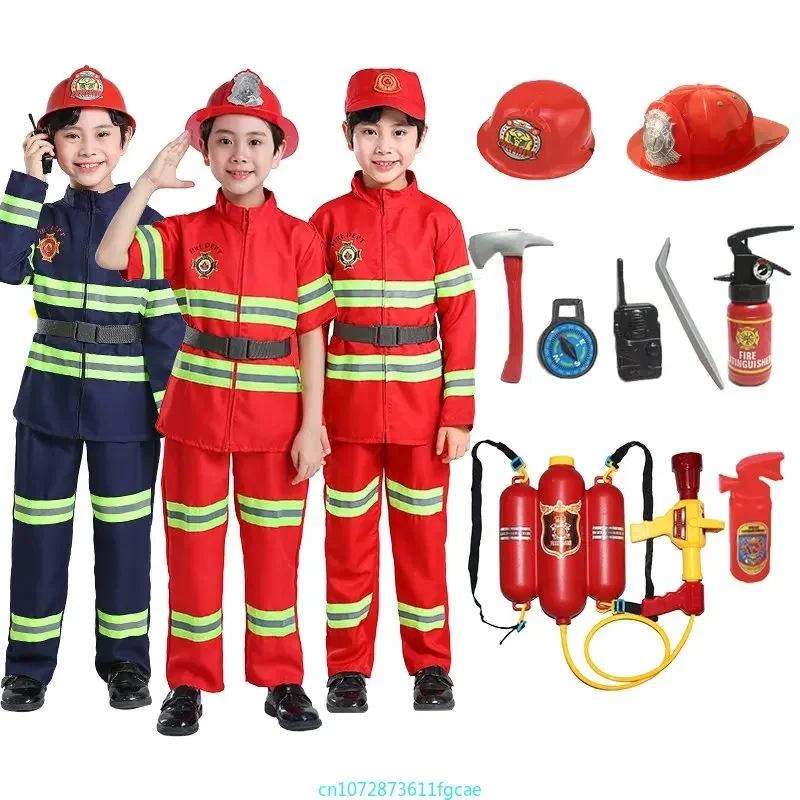 Cosplay Prop Works - Uniforme de pompier pour enfants, Costume
