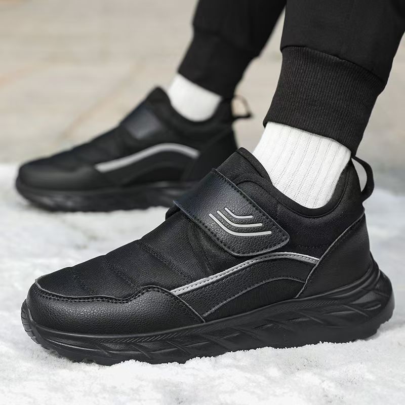 Velcro Hook Loop - Bottes de neige d'hiver pour hommes,
