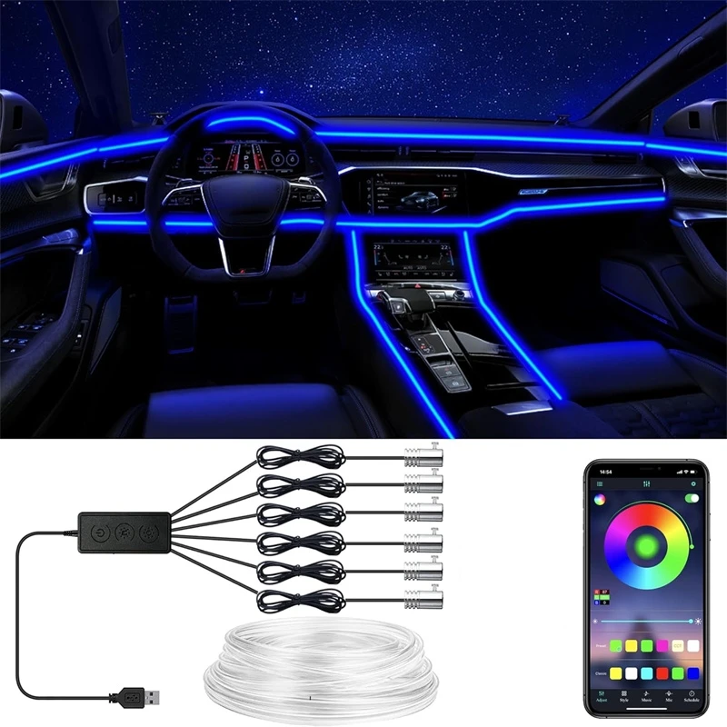 Led El Wire - Lumières flexibles en fil EL avec
