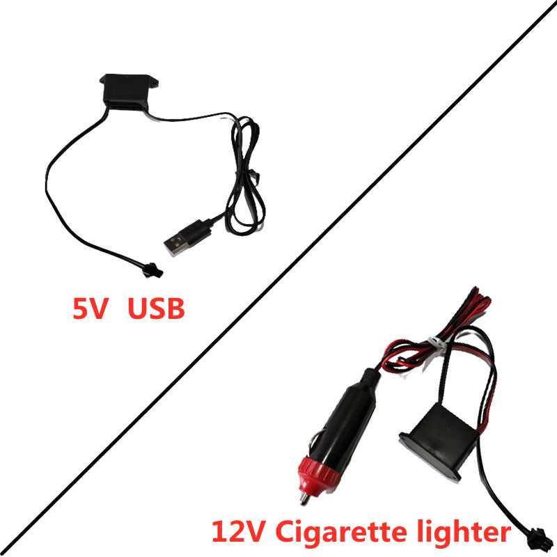Led El Wire - Contrôleur USB pour fil néon EL