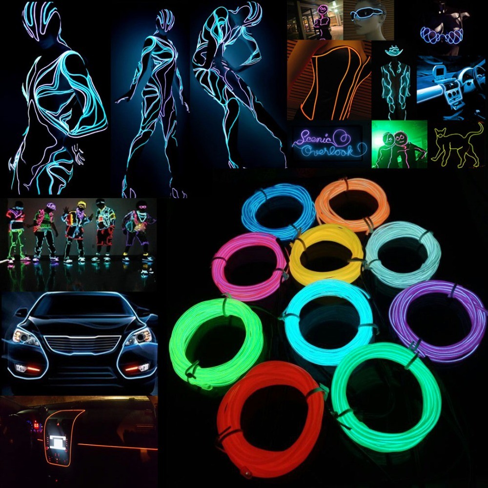 Câble lumineux LED fluo EL Wir - Led El Wire avis et prix