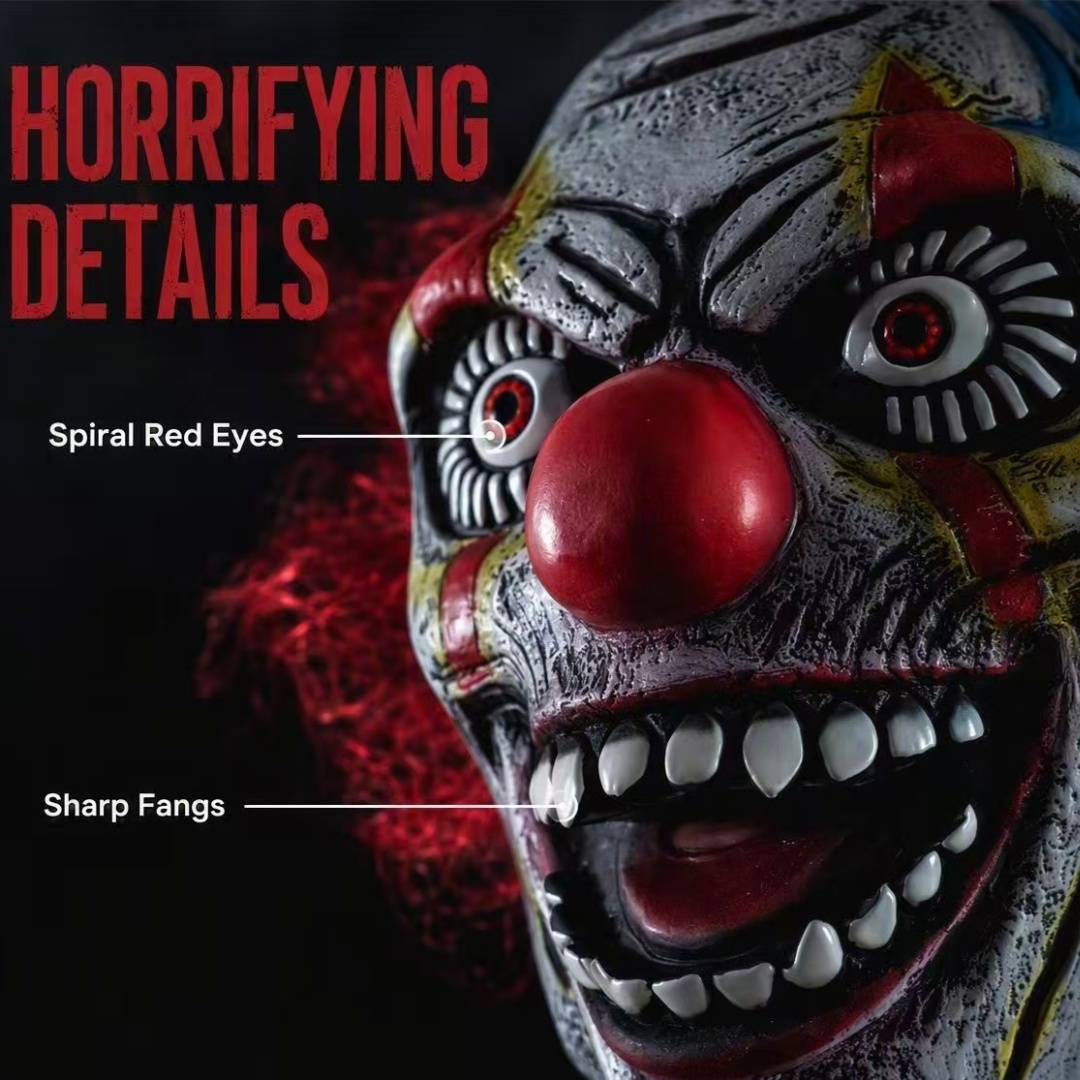Masque de clown effrayant avec - Briar Cosplay Prop avis et prix