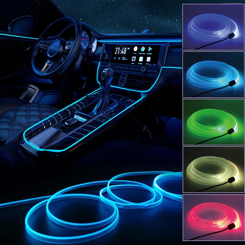 Éclairage intérieur de voiture - Led El Wire avis et prix
