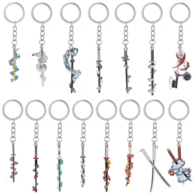 15 styles de porte-clés anime  - Cosplay Prop Dagger avis et prix